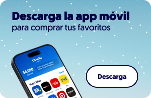 Descarga la aplicación móvil para comprar tus favoritos